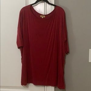 Burgundy piko
